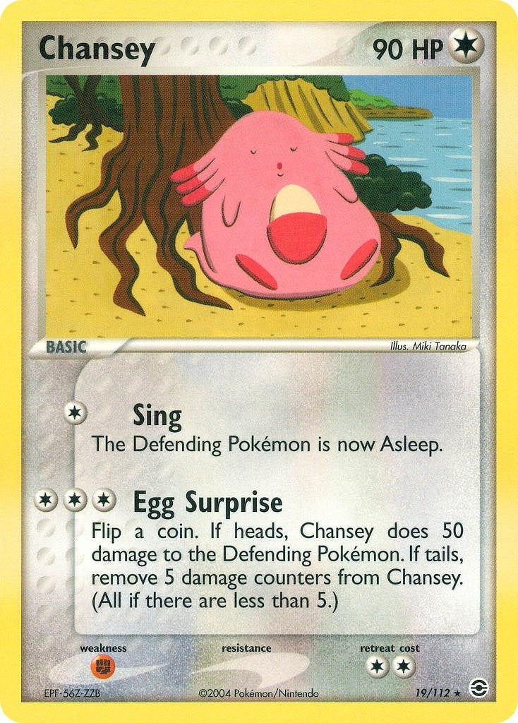 Image for Chansey (19/112) (EX FireRed & LeafGreen) (RG) - Pokemon