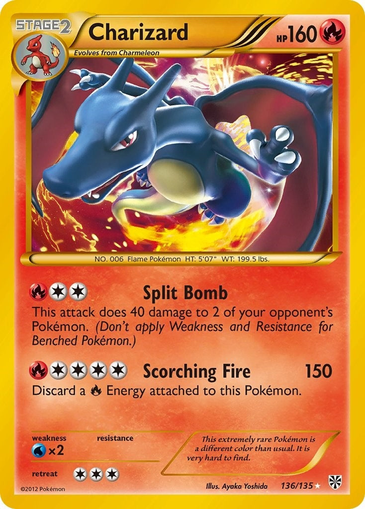 Image for Charizard (136/135) (Plasma Storm) (PLS) - Pokemon