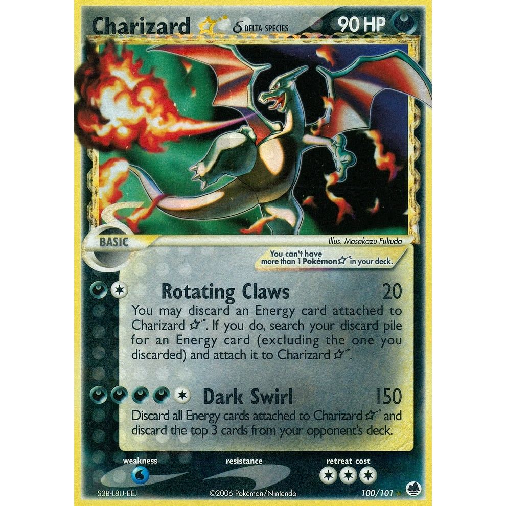 Image for Charizard Star (Delta Species) (100/101) (Dragon Frontiers) - Pokemon
