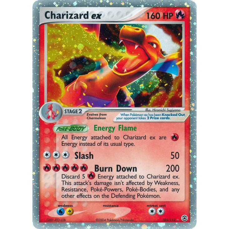 Image for Charizard ex (105/112) (FireRed & LeafGreen) - Pokemon