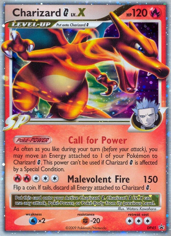 Image for Charizard G LV.X - DP45 (DP45) (Diamond and Pearl Promos) (PR) - Pokemon