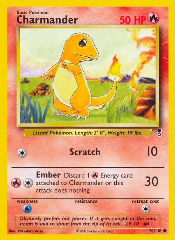 Image for Charmander (070/110) (Legendary Collection) (LC) - Pokemon