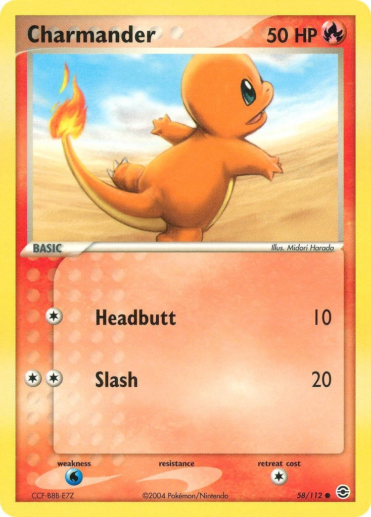 Image for Charmander (58/112) (EX FireRed & LeafGreen) (RG) - Pokemon