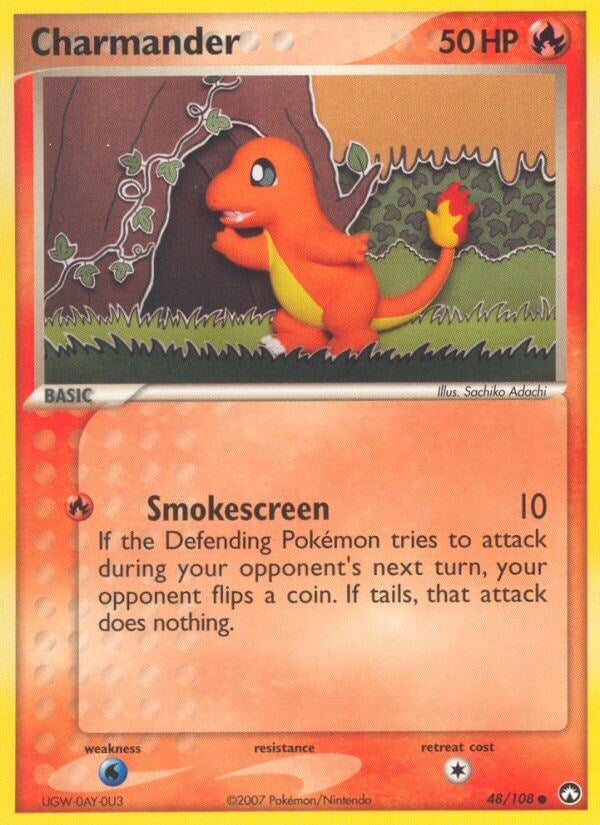 Image for Charmander (48/108) (EX Power Keepers) (PK) - Pokemon