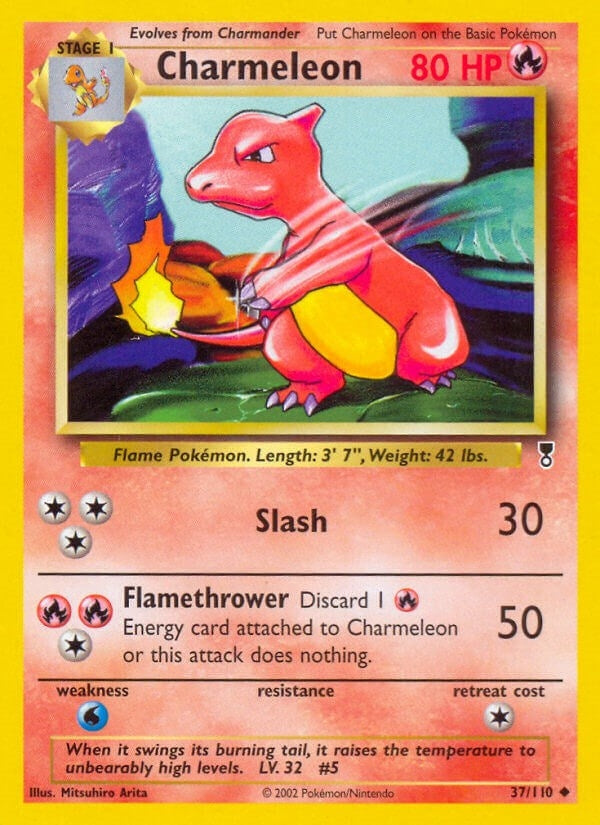 Image for Charmeleon (037/110) (Legendary Collection) (LC) - Pokemon