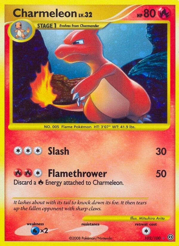 Image for Charmeleon (102/100) (Stormfront) (SF) - Pokemon