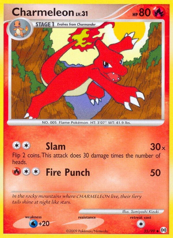 Image for Charmeleon (35/99) (Arceus) (AR) - Pokemon
