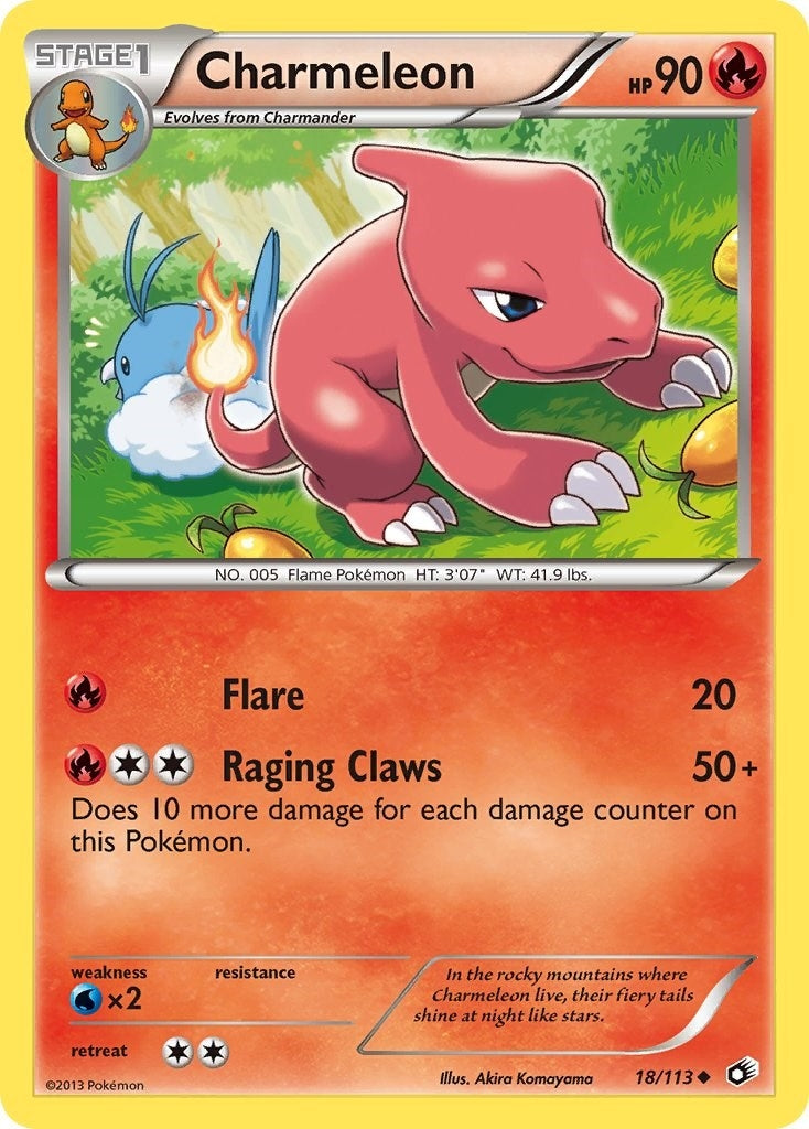 Image for Charmeleon (18/113) (Legendary Treasures) (LTR) - Pokemon