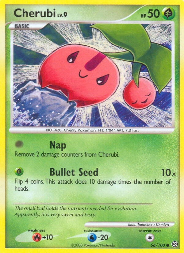 Image for Cherubi (56/100) (Stormfront) (SF) - Pokemon
