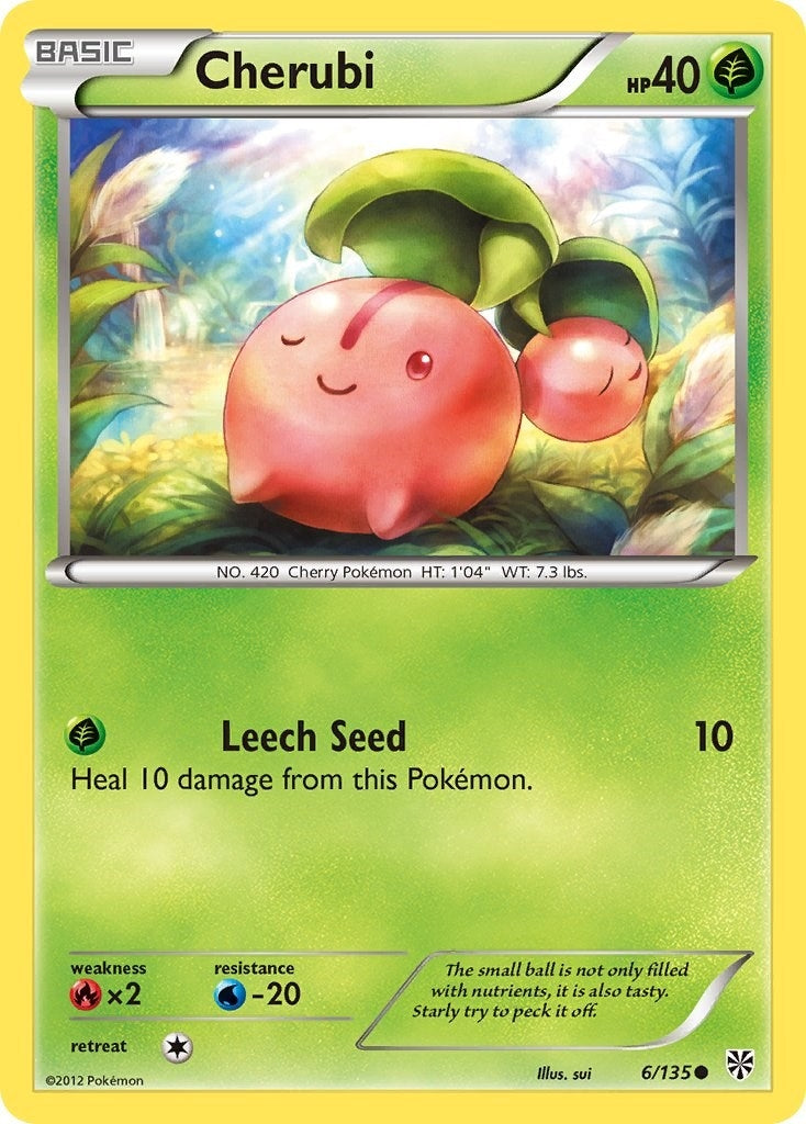 Image for Cherubi (6/135) (Plasma Storm) (PLS) - Pokemon