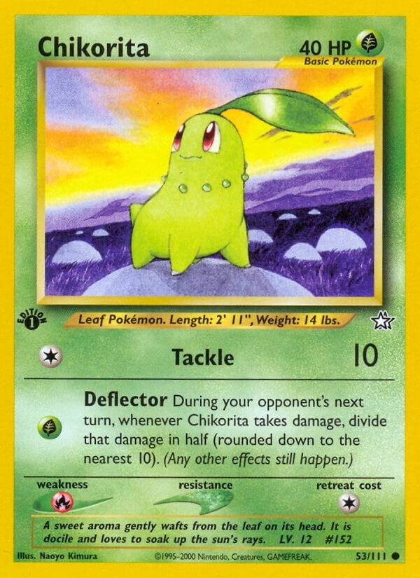Image for Chikorita (53) (53/111) (Neo Genesis) (N1) - Pokemon