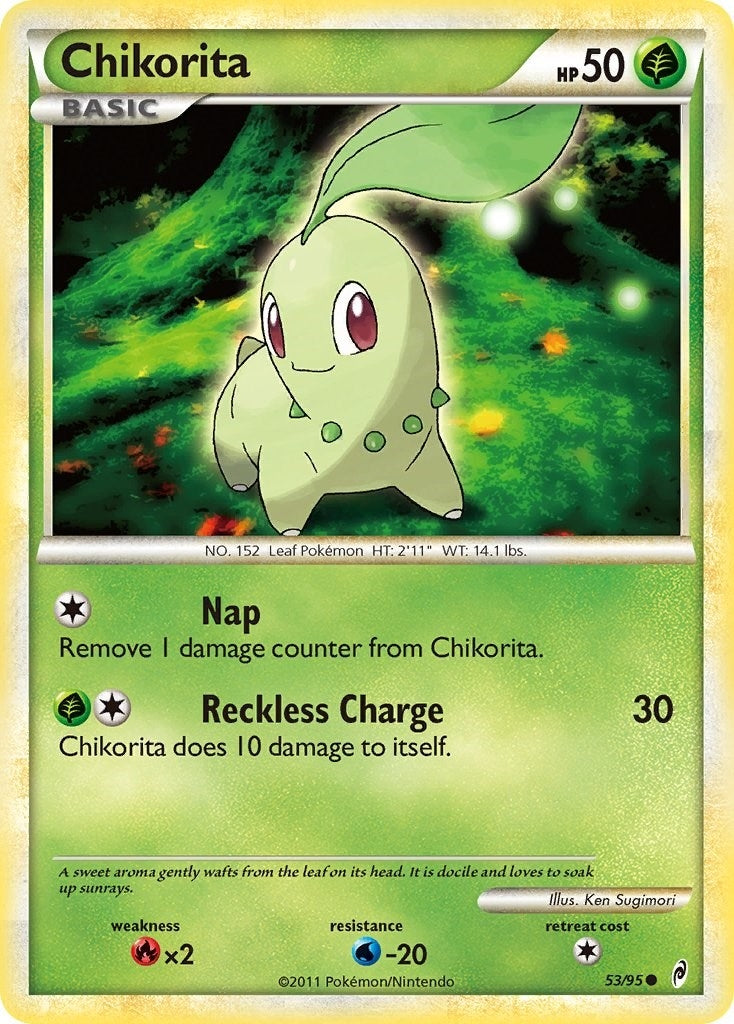 Image for Chikorita (53/95) (Call of Legends) (CL) - Pokemon