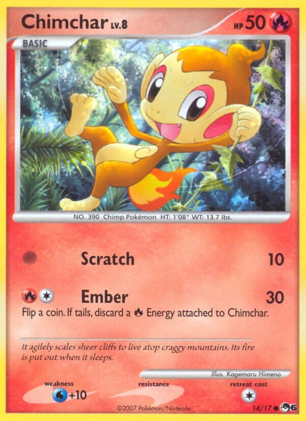 Image for Chimchar (014/017) (POP Series 6) (POP) - Pokemon