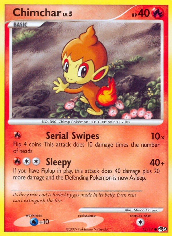 Image for Chimchar (013/017) (POP Series 9) (POP) - Pokemon