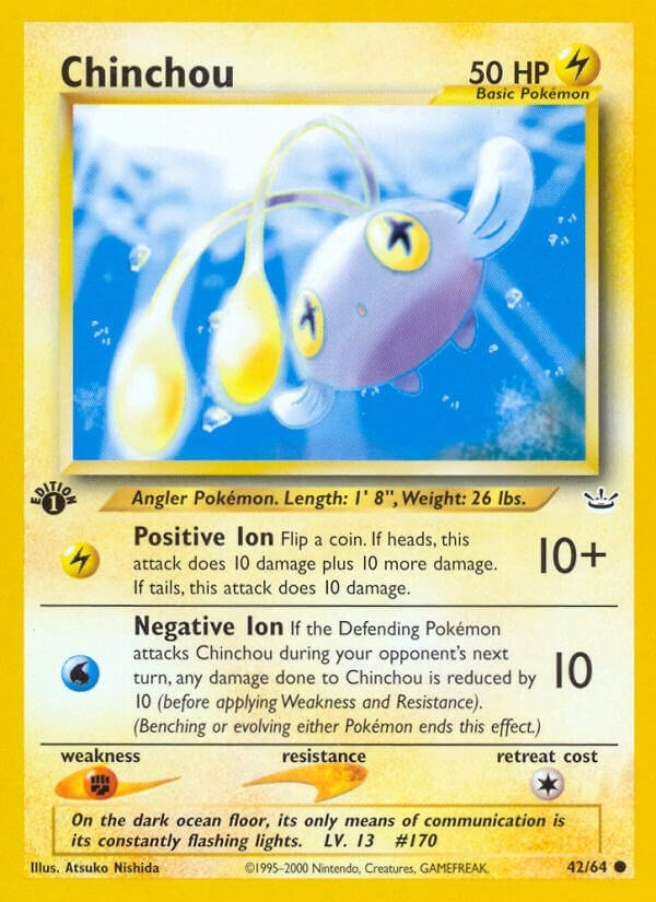 Image for Chinchou (42/64) (Neo Revelation) (N3) - Pokemon