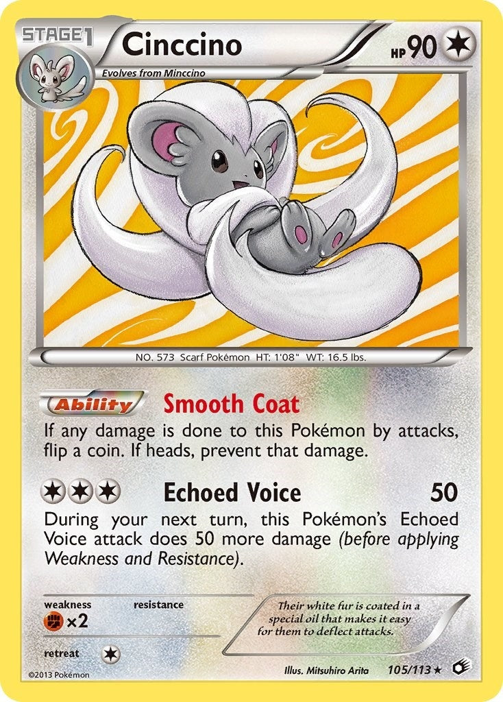 Image for Cinccino (105/113) (Legendary Treasures) (LTR) - Pokemon