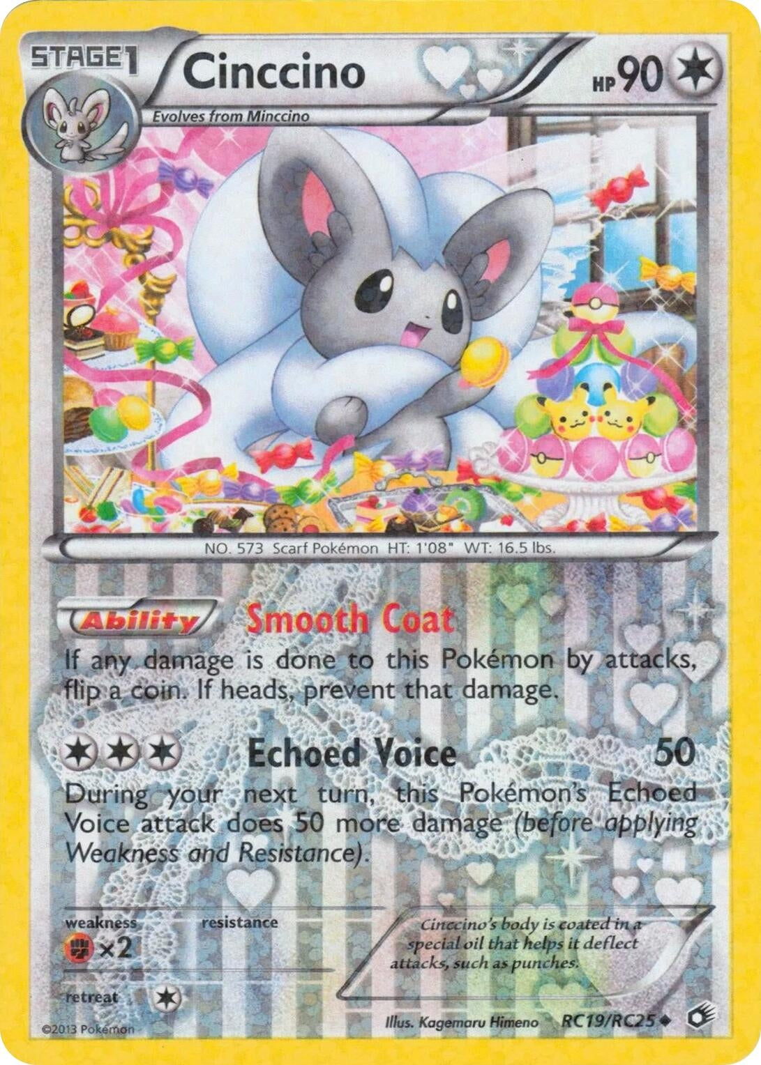 Image for Cinccino (RC19/RC25) (Legendary Treasures: Radiant Collection) (LTR) - Pokemon