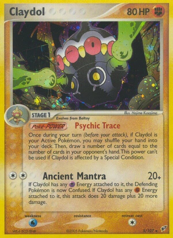 Image for Claydol (5/107) (EX Deoxys) (DX) - Pokemon
