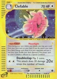 Image for Clefable (7) (007/165) (Expedition) (EX) - Pokemon