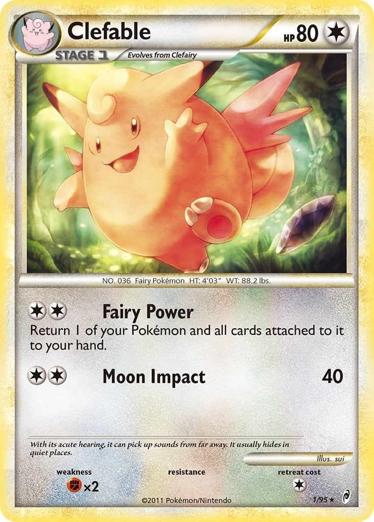 Image for Clefable (1/95) (Call of Legends) (CL) - Pokemon