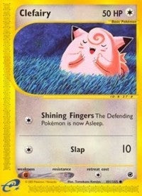 Image for Clefairy (101/165) (Expedition) (EX) - Pokemon