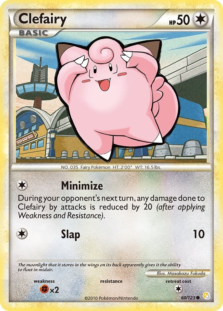 Image for Clefairy (60/123) (HeartGold SoulSilver) (HS) - Pokemon