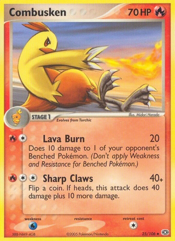 Image for Combusken (25/106) (EX Emerald) (EM) - Pokemon