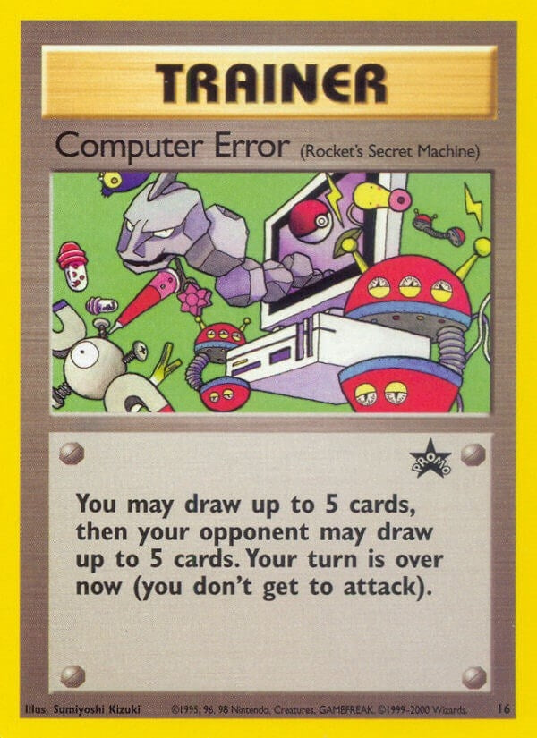 Image for Computer Error (Rocket's Secret Machine) (16/53) (WoTC Promo) (PR) - Pokemon