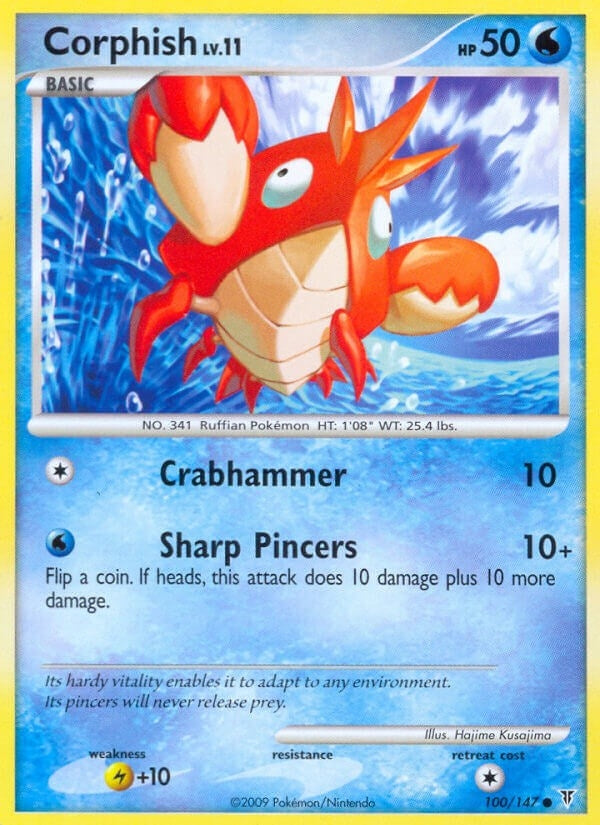 Image for Corphish (100) (Supreme Victors) (SV) - Pokemon