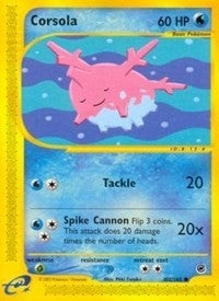 Image for Corsola (102/165) (Expedition) (EX) - Pokemon