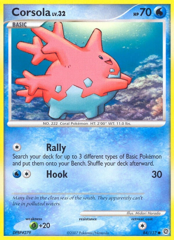 Image for Corsola (84/132) (Secret Wonders) (SW) - Pokemon