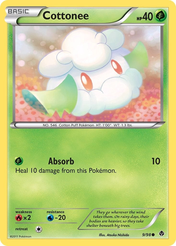 Image for Cottonee (9) (9/98) (Emerging Powers) (EPO) - Pokemon