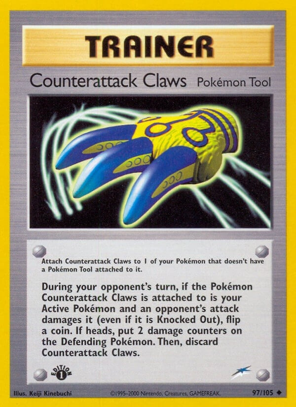 Image for Counterattack Claws (097/105) (Neo Destiny) (N4) - Pokemon