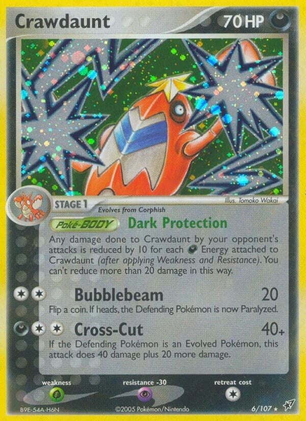 Image for Crawdaunt (6/107) (EX Deoxys) (DX) - Pokemon