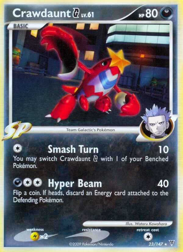 Image for Crawdaunt G (23) (Supreme Victors) (SV) - Pokemon