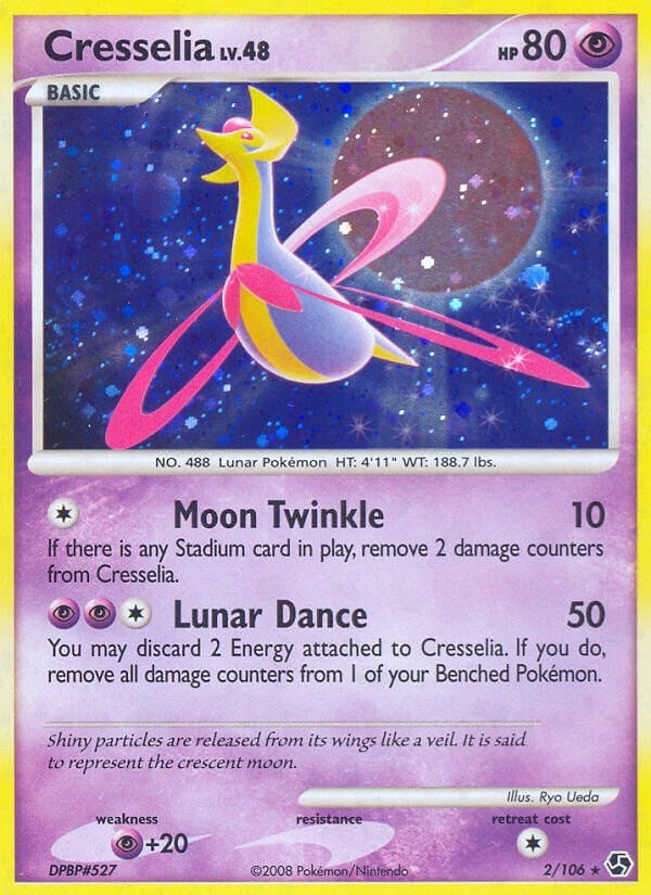 Image for Cresselia (2/106) (Great Encounters) (GE) - Pokemon