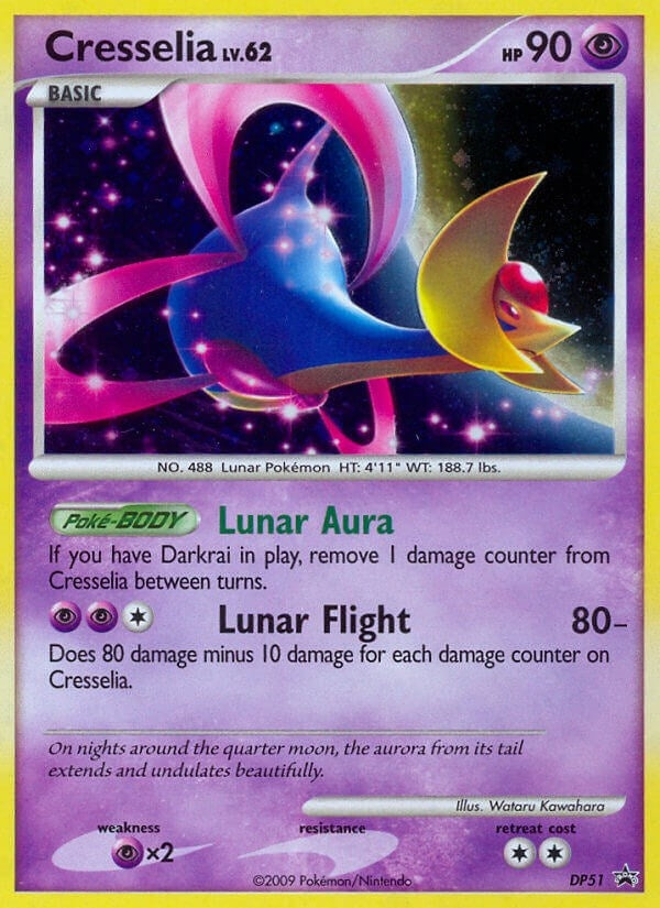 Image for Cresselia - DP51 (DP51) (Diamond and Pearl Promos) (PR) - Pokemon