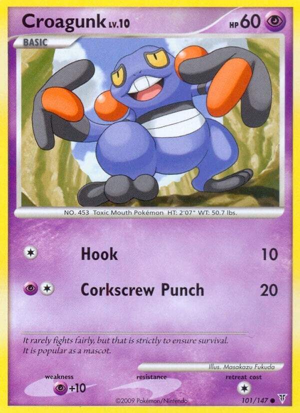 Image for Croagunk (101) (Supreme Victors) (SV) - Pokemon