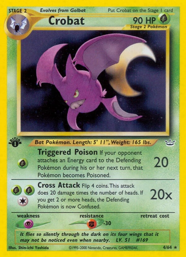 Image for Crobat (04/64) (Neo Revelation) (N3) - Pokemon