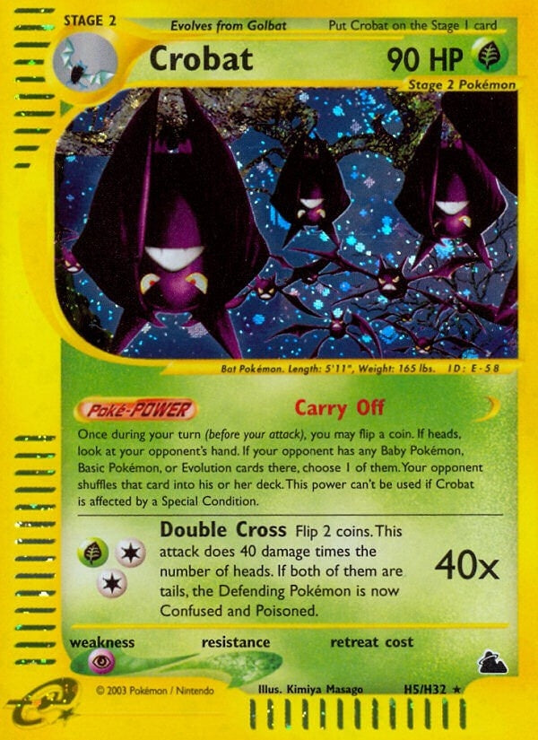 Image for Crobat (H5) (H05/H32) (Skyridge) (SK) - Pokemon