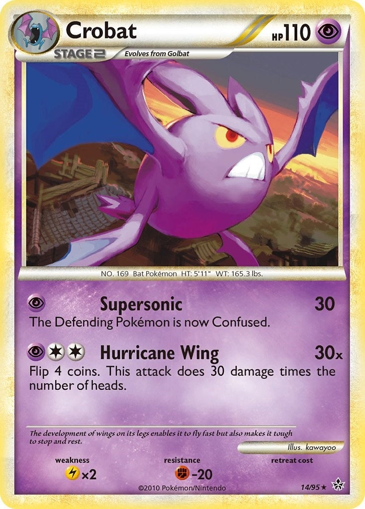 Image for Crobat (14/95) (Unleashed) (UL) - Pokemon
