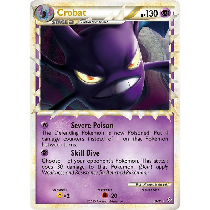 Image for Crobat (Prime) (84/95) (Unleashed) - Pokemon
