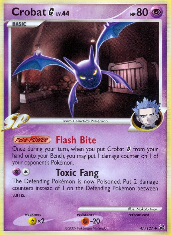Image for Crobat G (47/127) (Platinum) (PL) - Pokemon