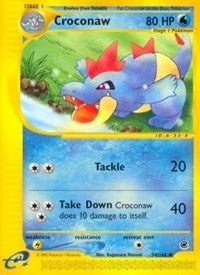 Image for Croconaw (074/165) (Expedition) (EX) - Pokemon