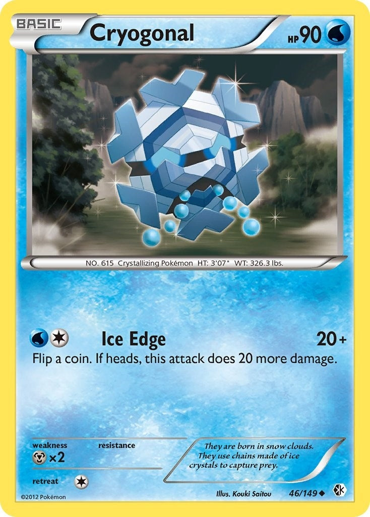 Image for Cryogonal (46/149) (Boundaries Crossed) (BCR) - Pokemon