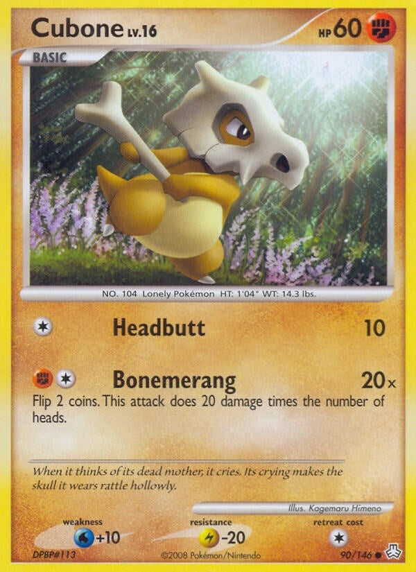 Image for Cubone (90/146) (Legends Awakened) (LA) - Pokemon