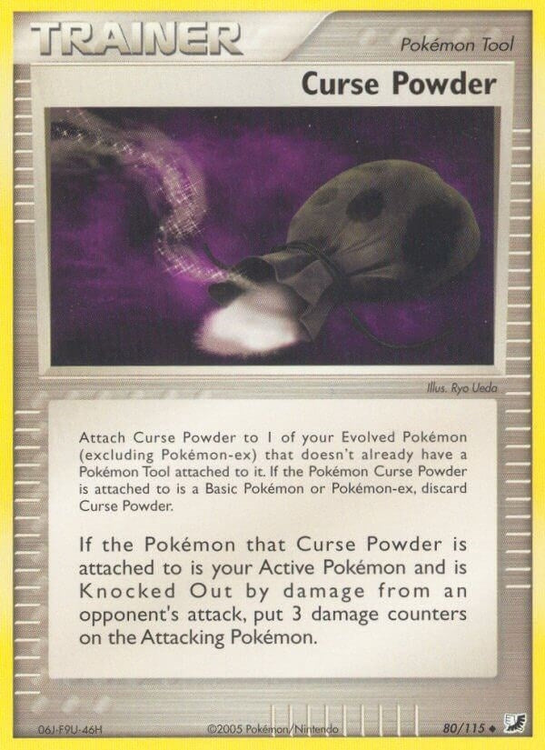 Image for Curse Powder (80/115) (EX Unseen Forces) (UF) - Pokemon