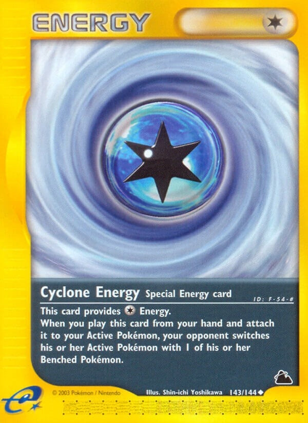 Image for Cyclone Energy (143/144) (Skyridge) (SK) - Pokemon