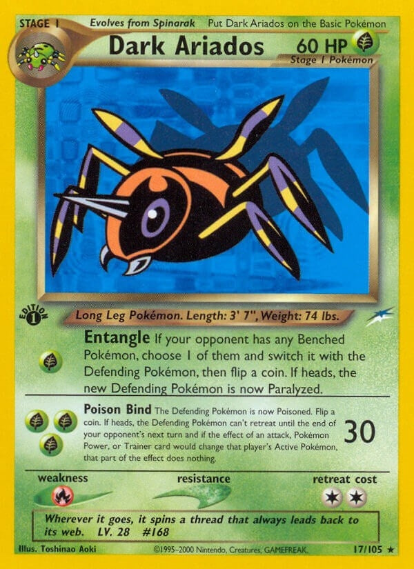 Image for Dark Ariados (017/105) (Neo Destiny) (N4) - Pokemon