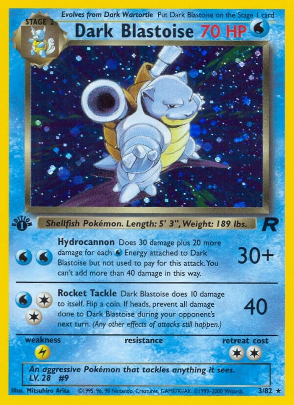 Image for Dark Blastoise (3) (03/82) (Team Rocket) (TR) - Pokemon